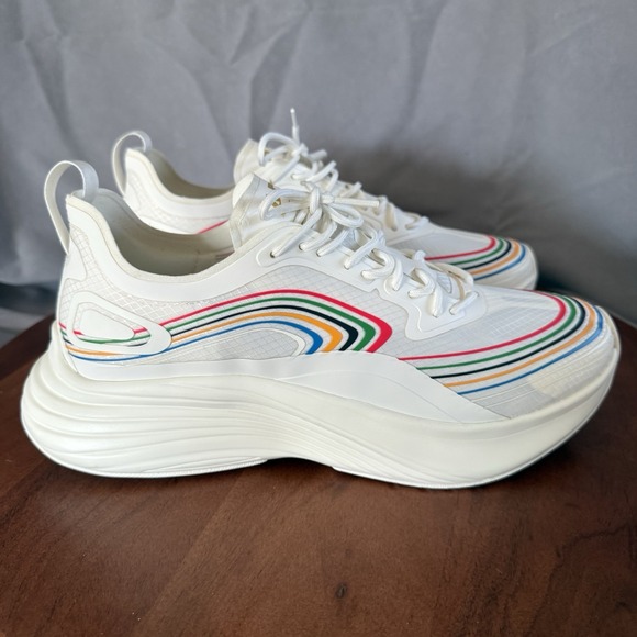 Athletic Propulsion Labs APL Streamline  ivory/Prism Running Shoes Mens 10/W11.5 - Picture 1 of 14